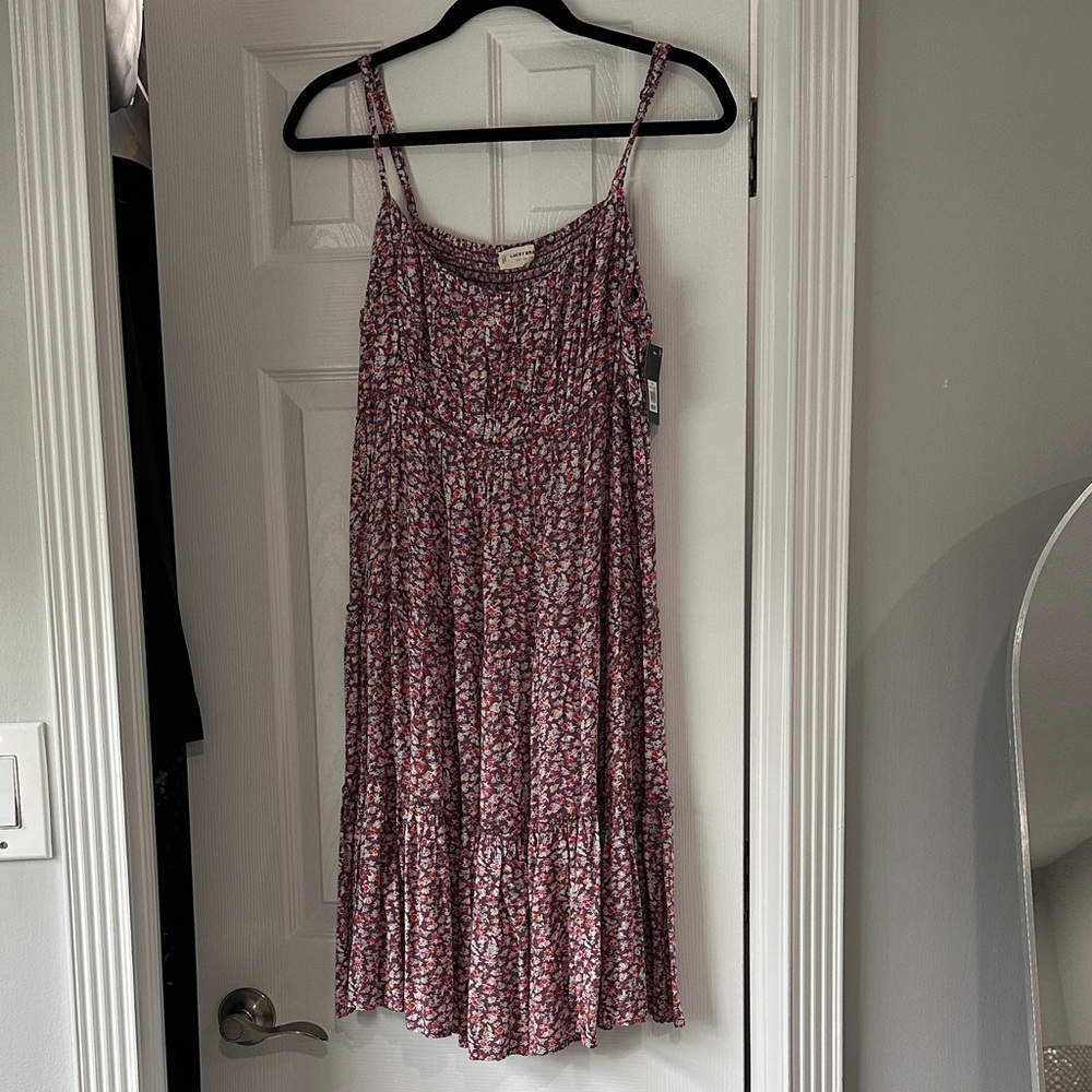 Lucky Brand Floral Midi Dress